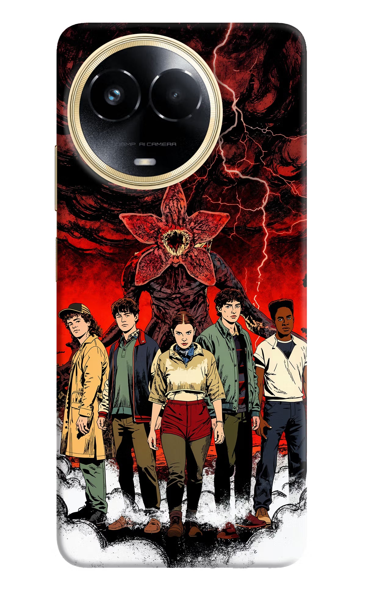 Ordinary Things Characters Realme 11 5G/11X 5G/C67 Hard Case Back Cover by Casekaro