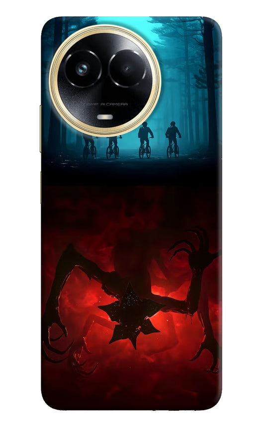 Ordinary Things Downside Up Realme 11 5G/11X 5G/C67 Hard Case Back Cover by Casekaro