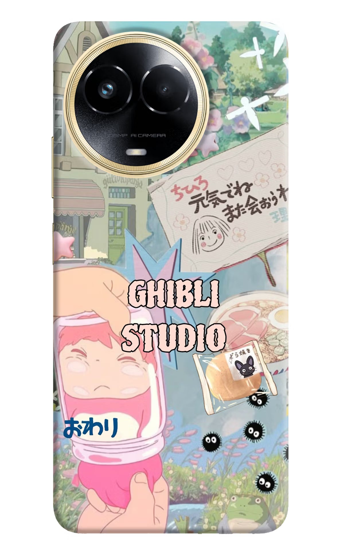 Studio Ghibli Realme 11 5G/11X 5G/C67 Back Cover