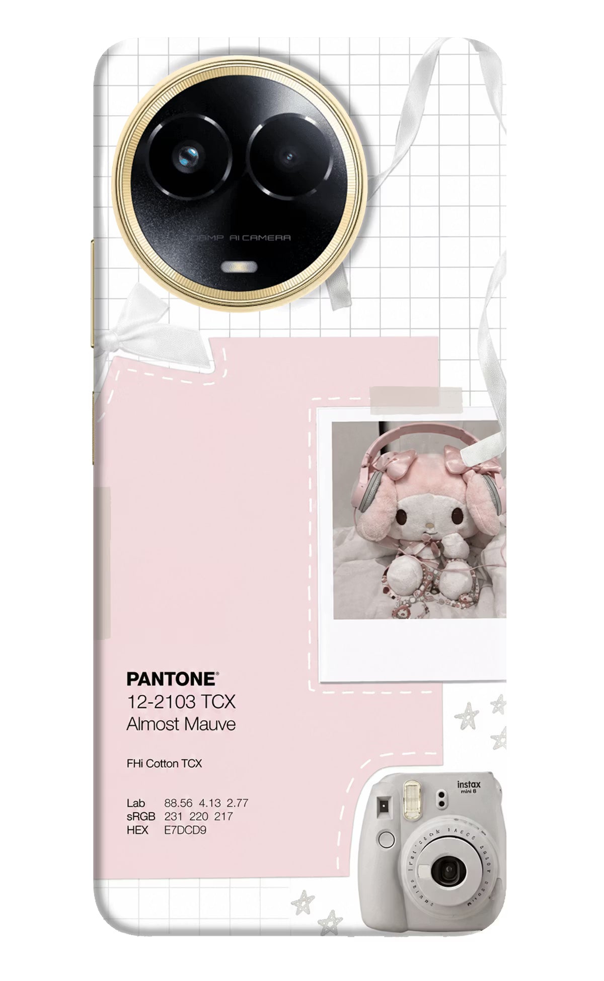 Pantone Asthetic Realme 11 5G/11X 5G/C67 Back Cover
