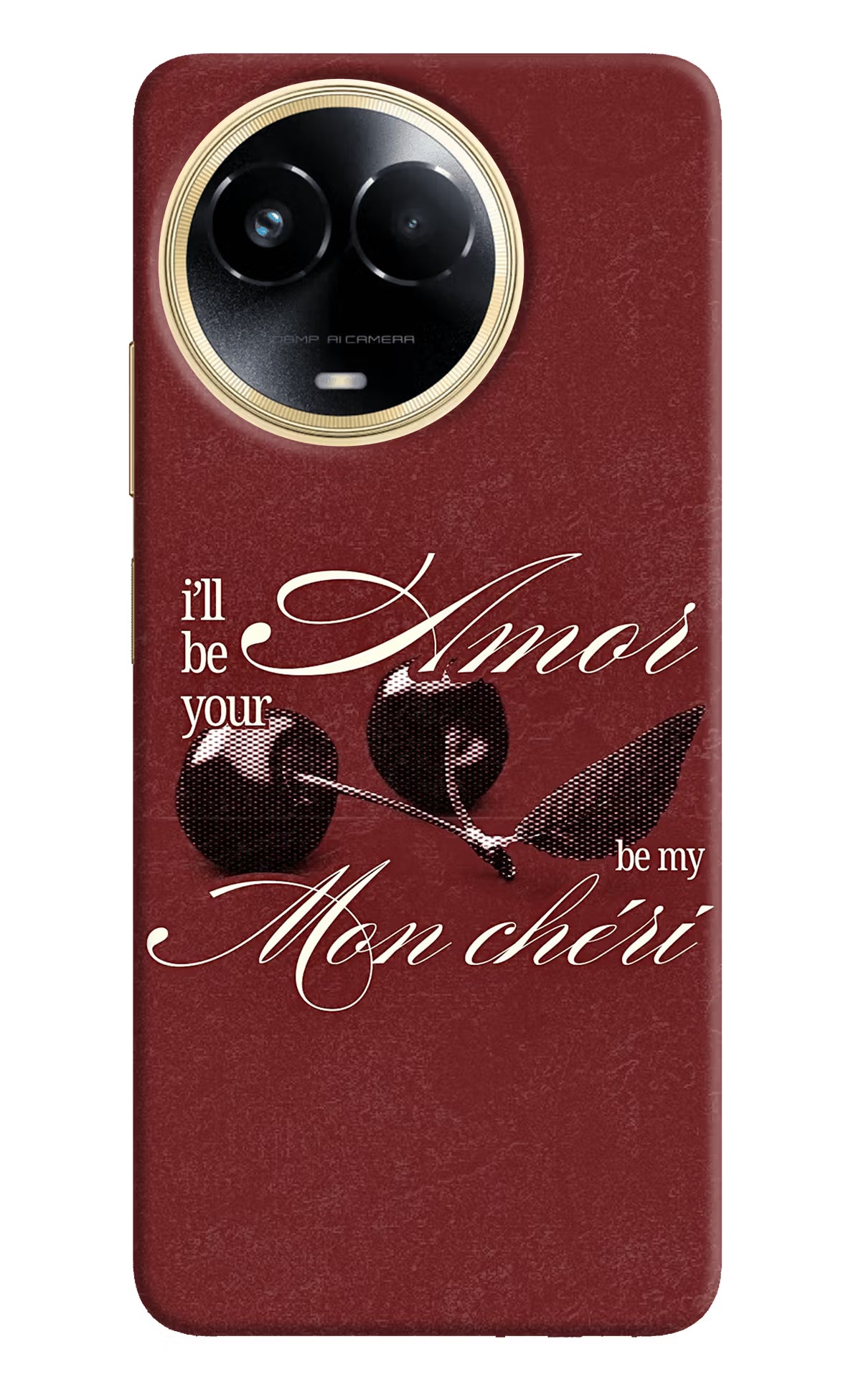 Velvet Cherry Realme 11 5G/11X 5G/C67 Back Cover