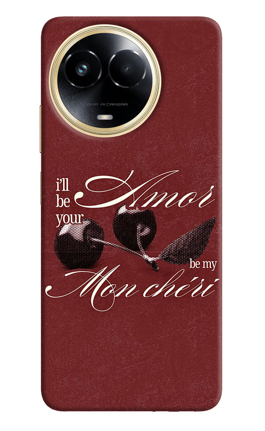 Velvet Cherry Realme 11 5G/11X 5G/C67 Back Cover