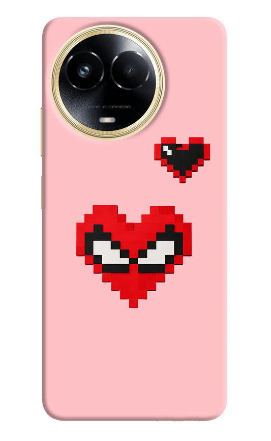 Gwen Heart Realme 11 5G/11X 5G/C67 Hard Case Back Cover by Casekaro