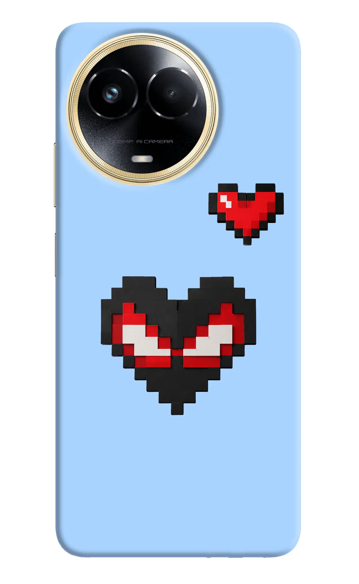 Peter Heart Realme 11 5G/11X 5G/C67 Back Cover