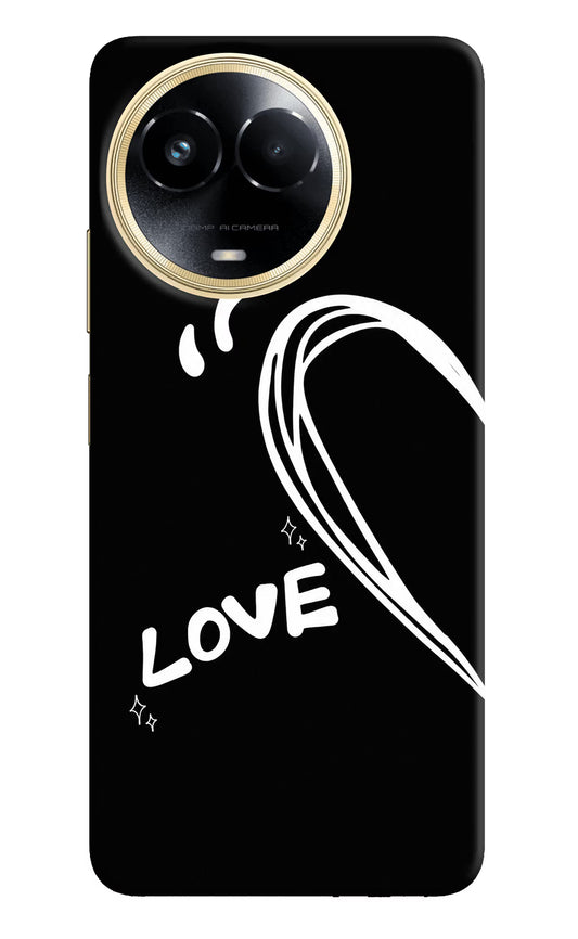 Love Line Realme 11 5G/11X 5G/C67 Hard Case Back Cover by Casekaro