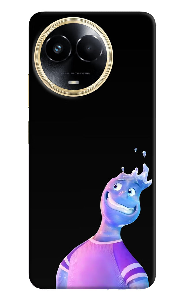 Wade Wave Realme 11 5G/11X 5G/C67 Hard Case Back Cover by Casekaro