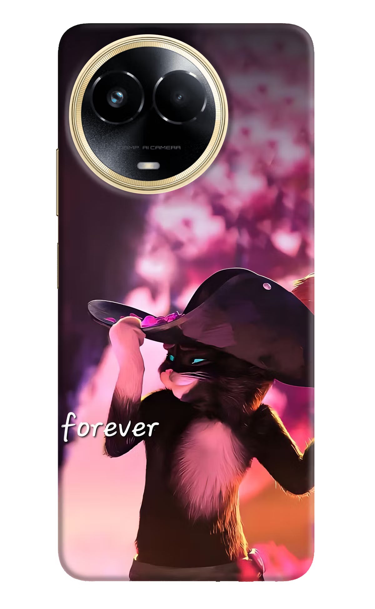 Forever Cat Realme 11 5G/11X 5G/C67 Back Cover