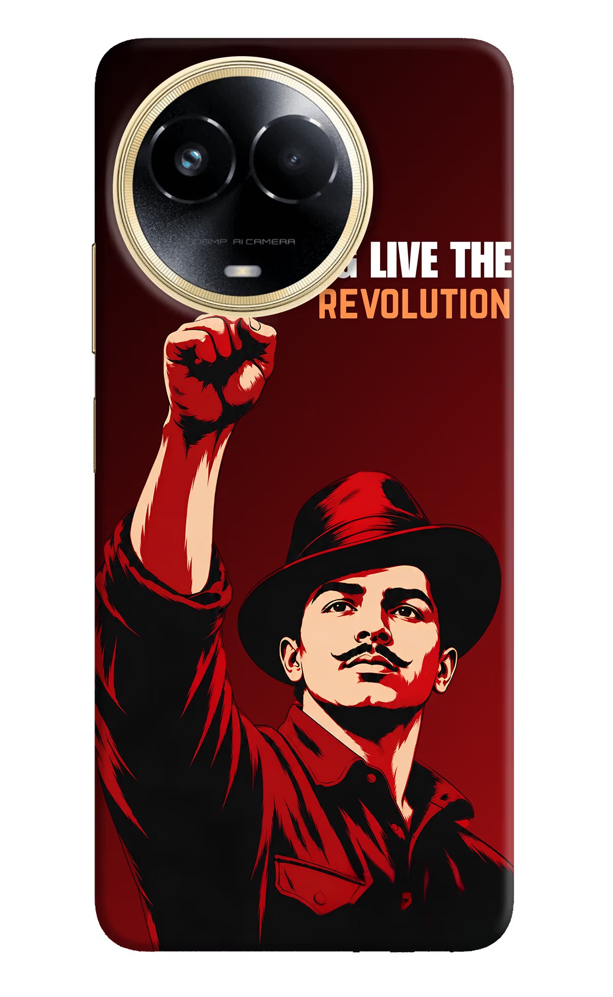 Bhagat Singh Revolution Realme 11 5G/11X 5G/C67 Back Cover