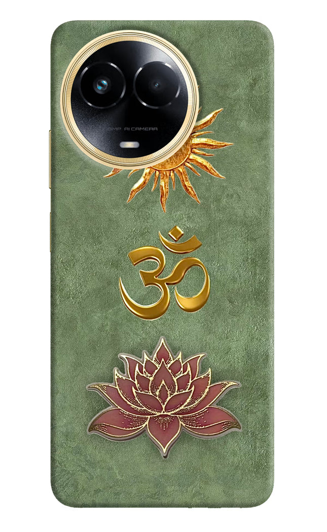 Om & Lotus Realme 11 5G/11X 5G/C67 Back Cover