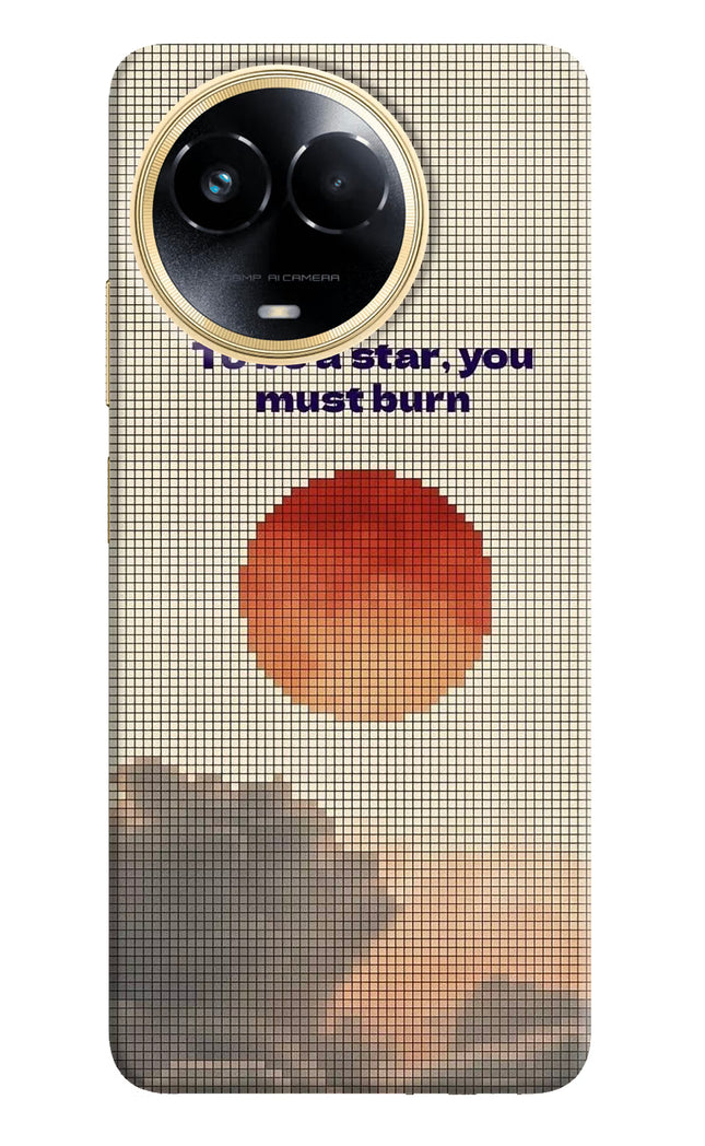 Pixel Sun Realme 11 5G/11X 5G/C67 Hard Case Back Cover by Casekaro