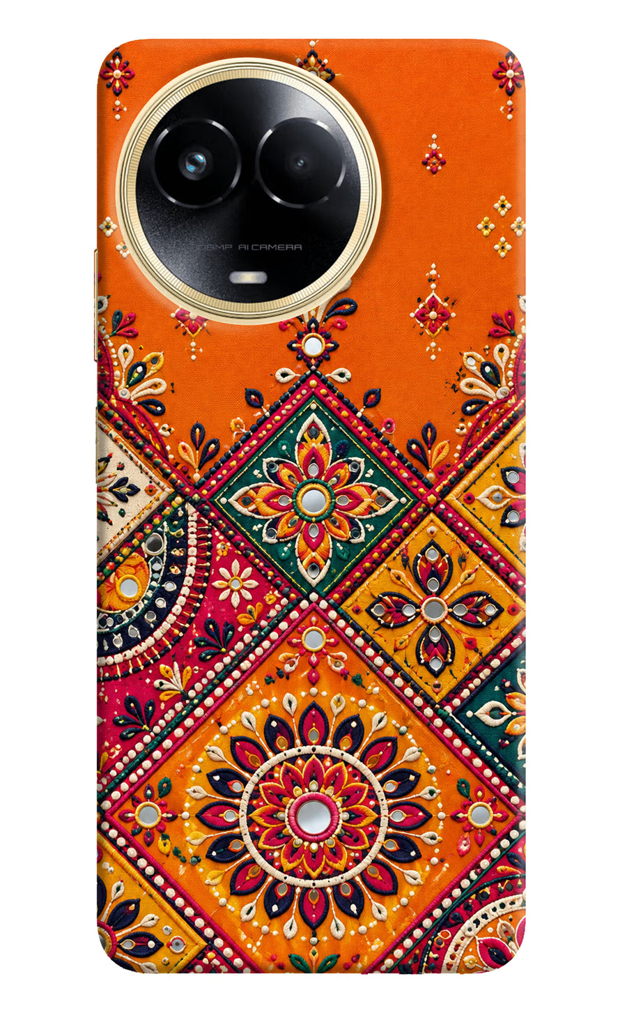 Kutch Glow Realme 11 5G/11X 5G/C67 Back Cover, Hard case