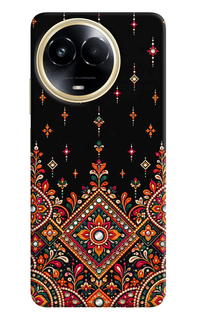 Noir Mehfil Realme 11 5G/11X 5G/C67 Hard Case Back Cover by Casekaro