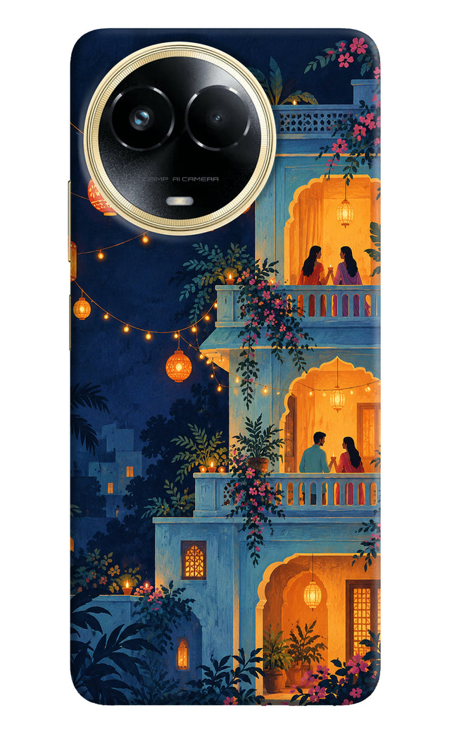 Balcony Glow Realme 11 5G/11X 5G/C67 Hard Case Back Cover by Casekaro