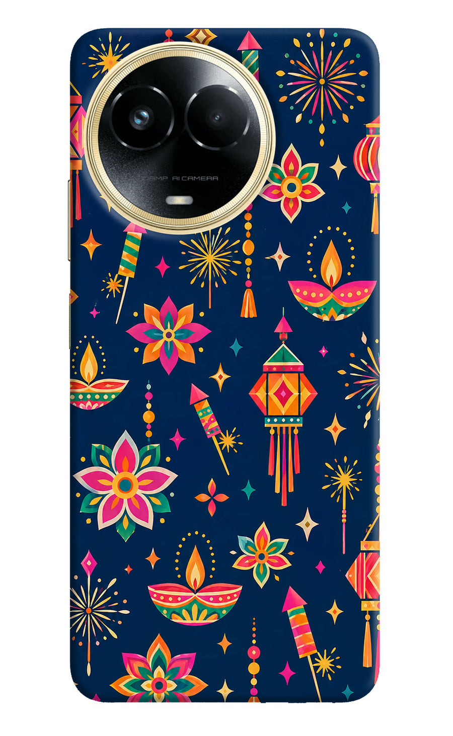 Festive Pop Realme 11 5G/11X 5G/C67 Back Cover, Hard case