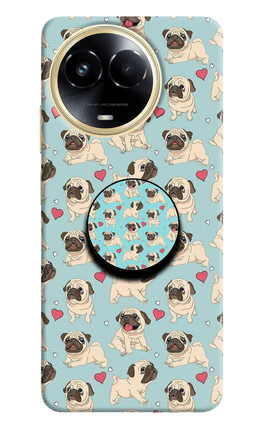 Pug Dog Realme 11 5G/11X 5G/C67 Pop Case by Casekaro