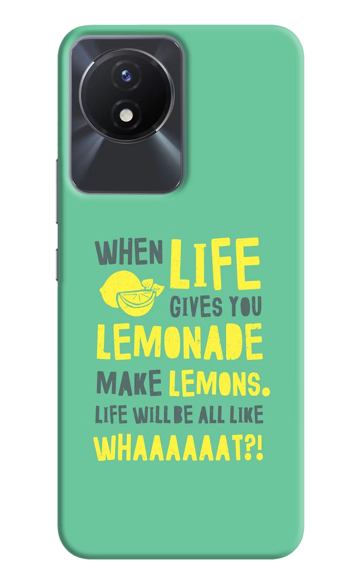 Quote Vivo Y02/Y02T Hard Case Back Cover by Casekaro