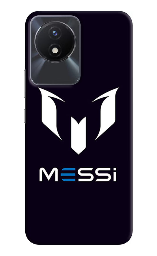 Messi Logo Vivo Y02/Y02T Hard Case Back Cover by Casekaro