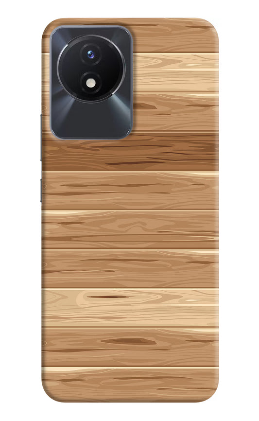 Wooden Vector Vivo Y02/Y02T Hard Case Back Cover by Casekaro