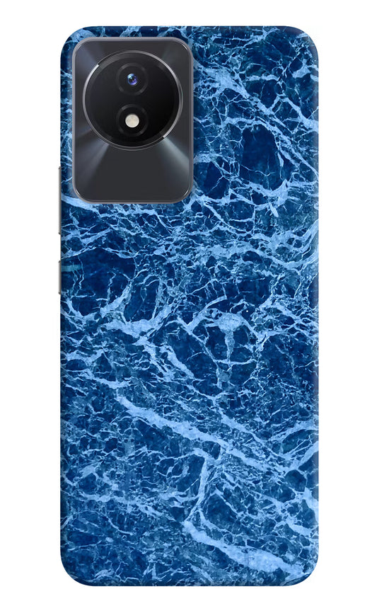 Blue Marble Vivo Y02/Y02T Hard Case Back Cover by Casekaro