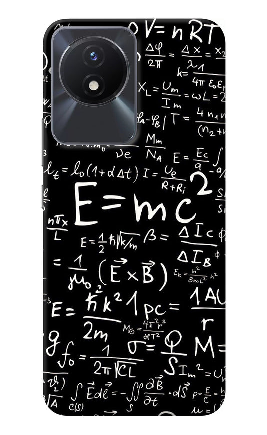 Physics Albert Einstein Formula Vivo Y02/Y02T Back Cover