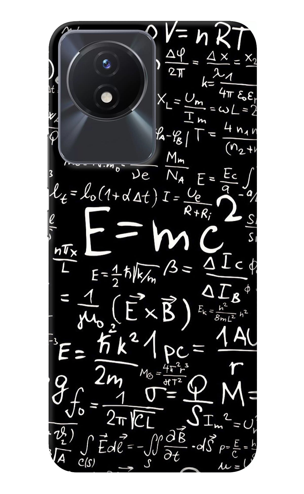 Physics Albert Einstein Formula Vivo Y02/Y02T Back Cover