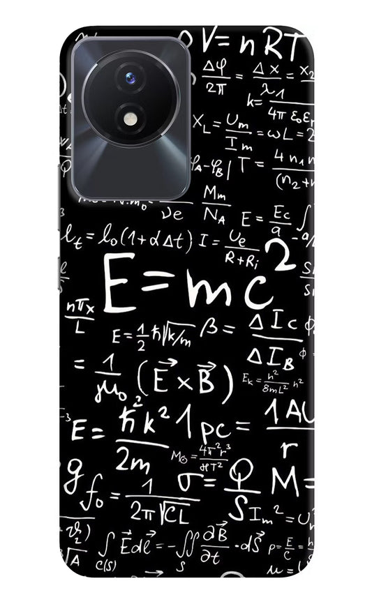 Physics Formula Vivo Y02/Y02T Hard Case Back Cover by Casekaro