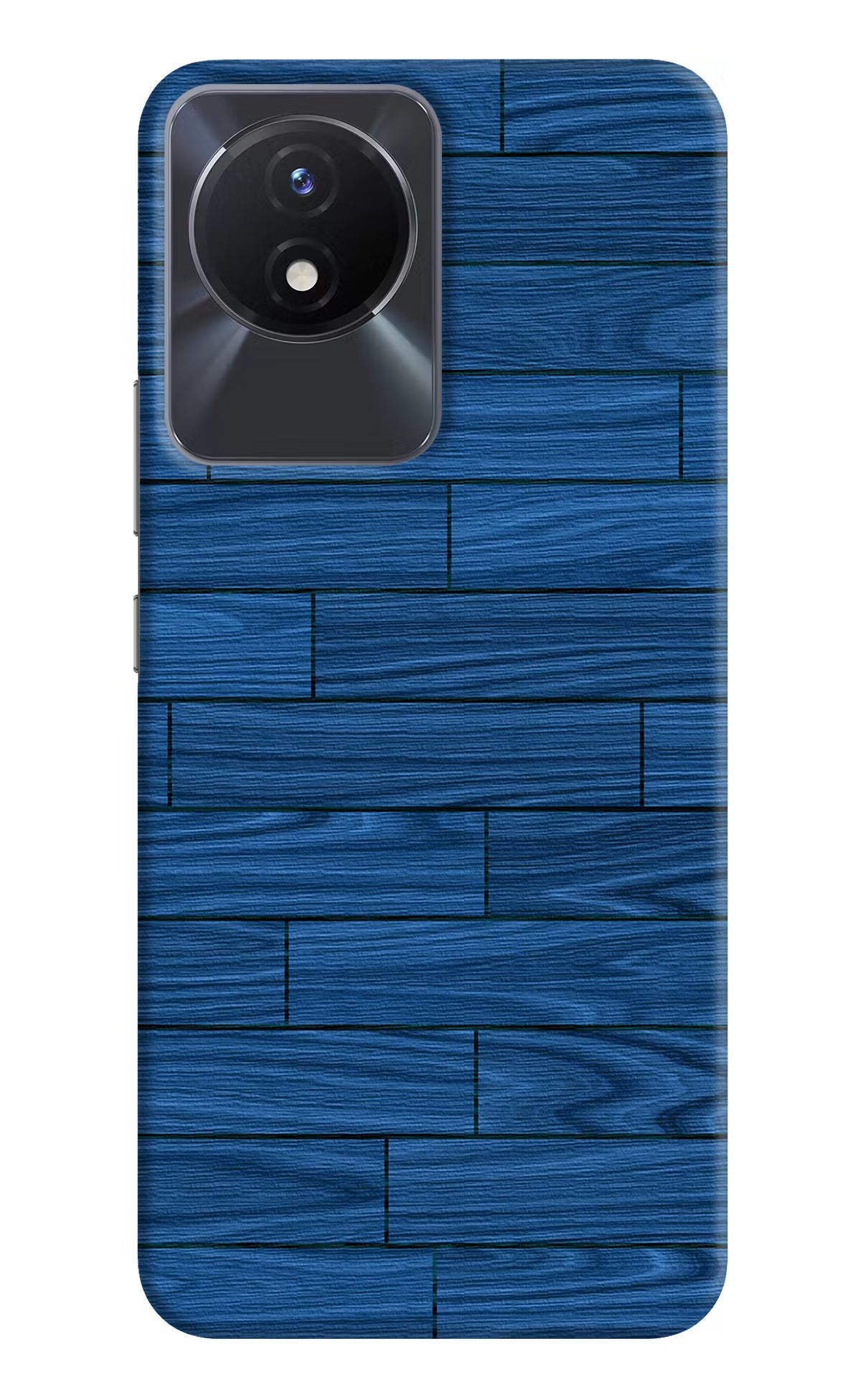 Wooden Texture Vivo Y02/Y02T Hard Case Back Cover by Casekaro