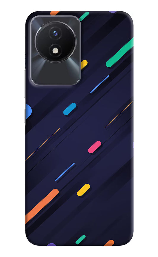 Abstract Design Vivo Y02/Y02T Hard Case Back Cover by Casekaro