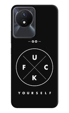 Go Fuck Yourself Vivo Y02/Y02T Hard Case Back Cover by Casekaro