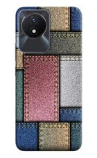 Multicolor Jeans Vivo Y02/Y02T Hard Case Back Cover by Casekaro