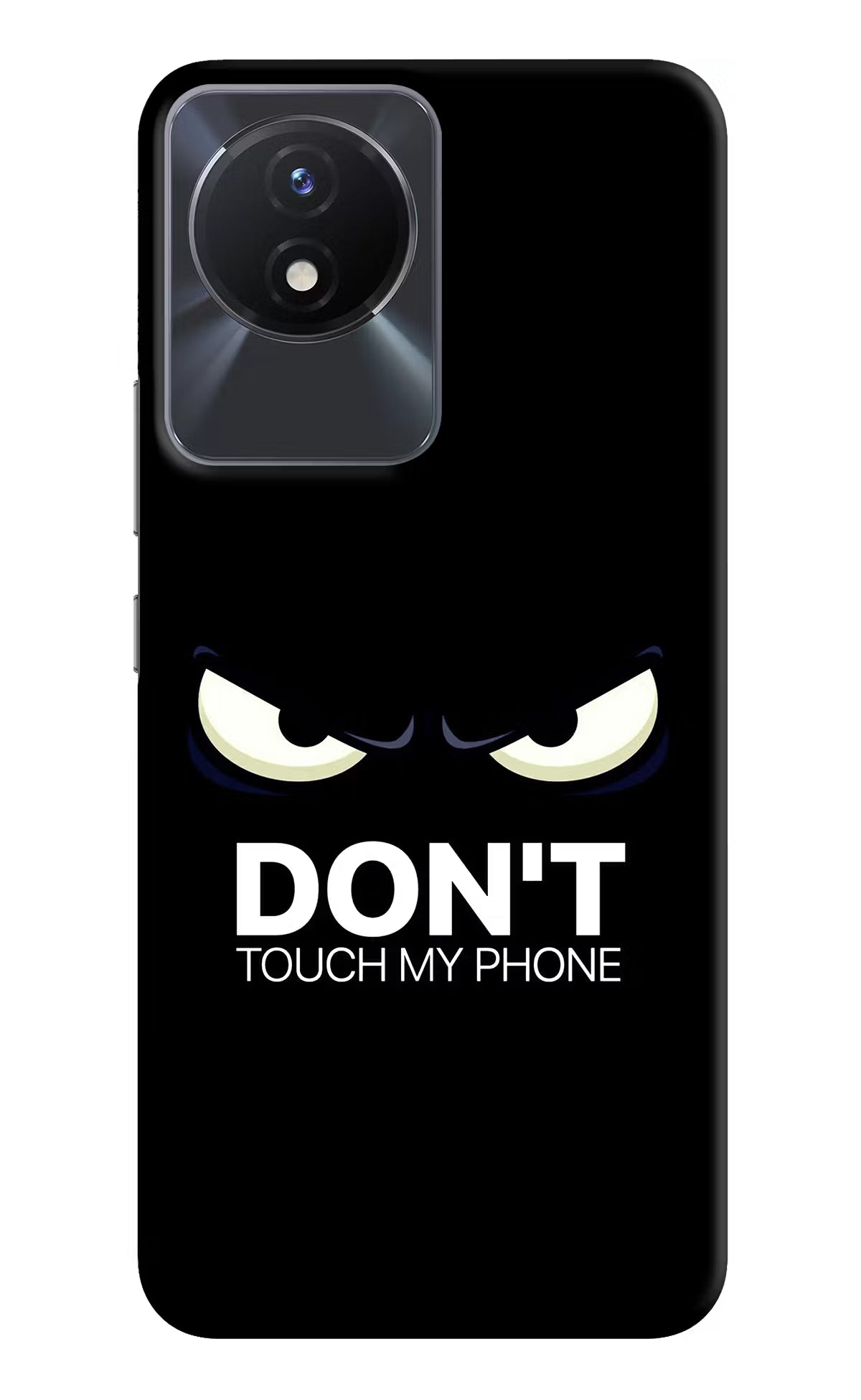 Don'T Touch My Phone Vivo Y02/Y02T Hard Case Back Cover by Casekaro
