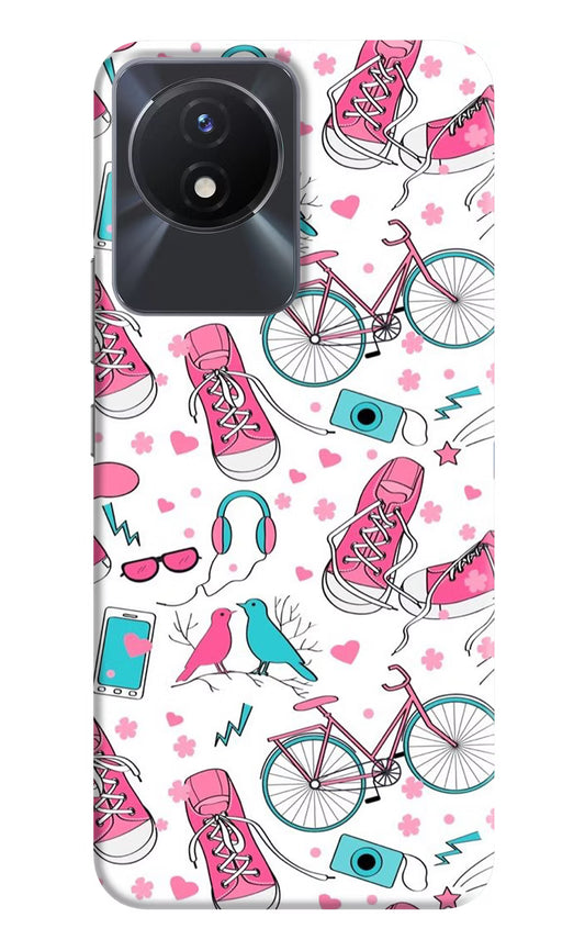 Artwork Vivo Y02/Y02T Hard Case Back Cover by Casekaro