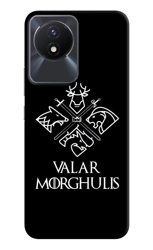 Valar Morghulis | Game Of Thrones Vivo Y02/Y02T Hard Case Back Cover by Casekaro