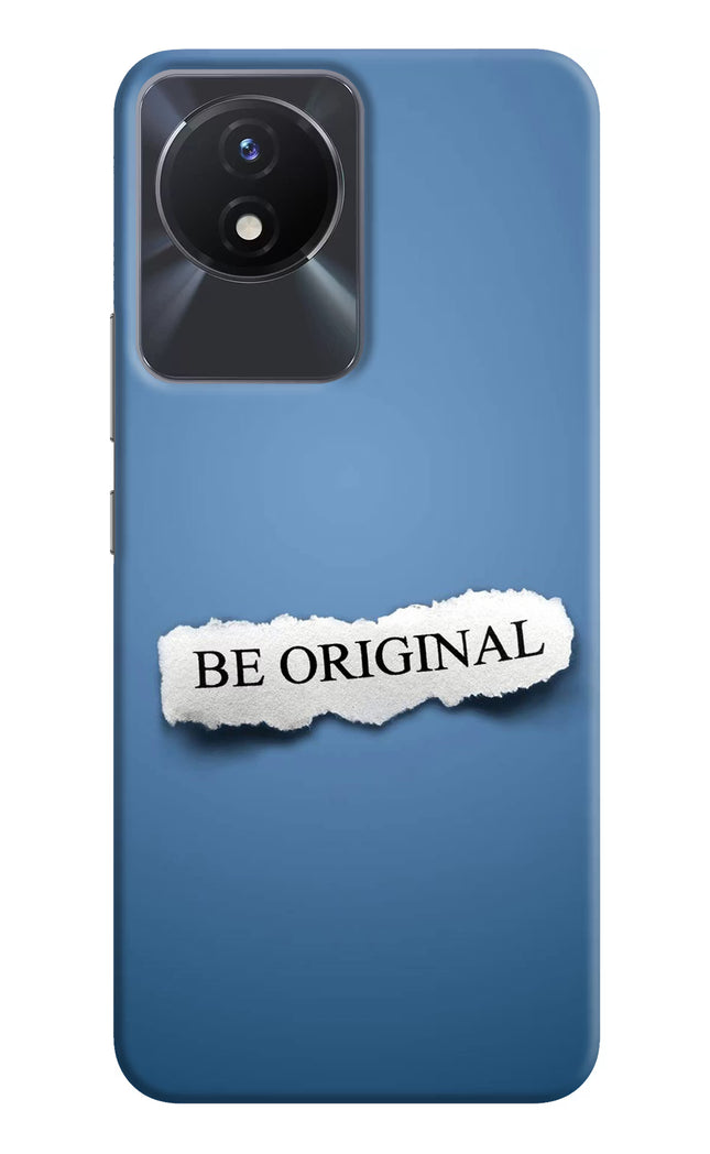 Be Original Vivo Y02/Y02T Hard Case Back Cover by Casekaro
