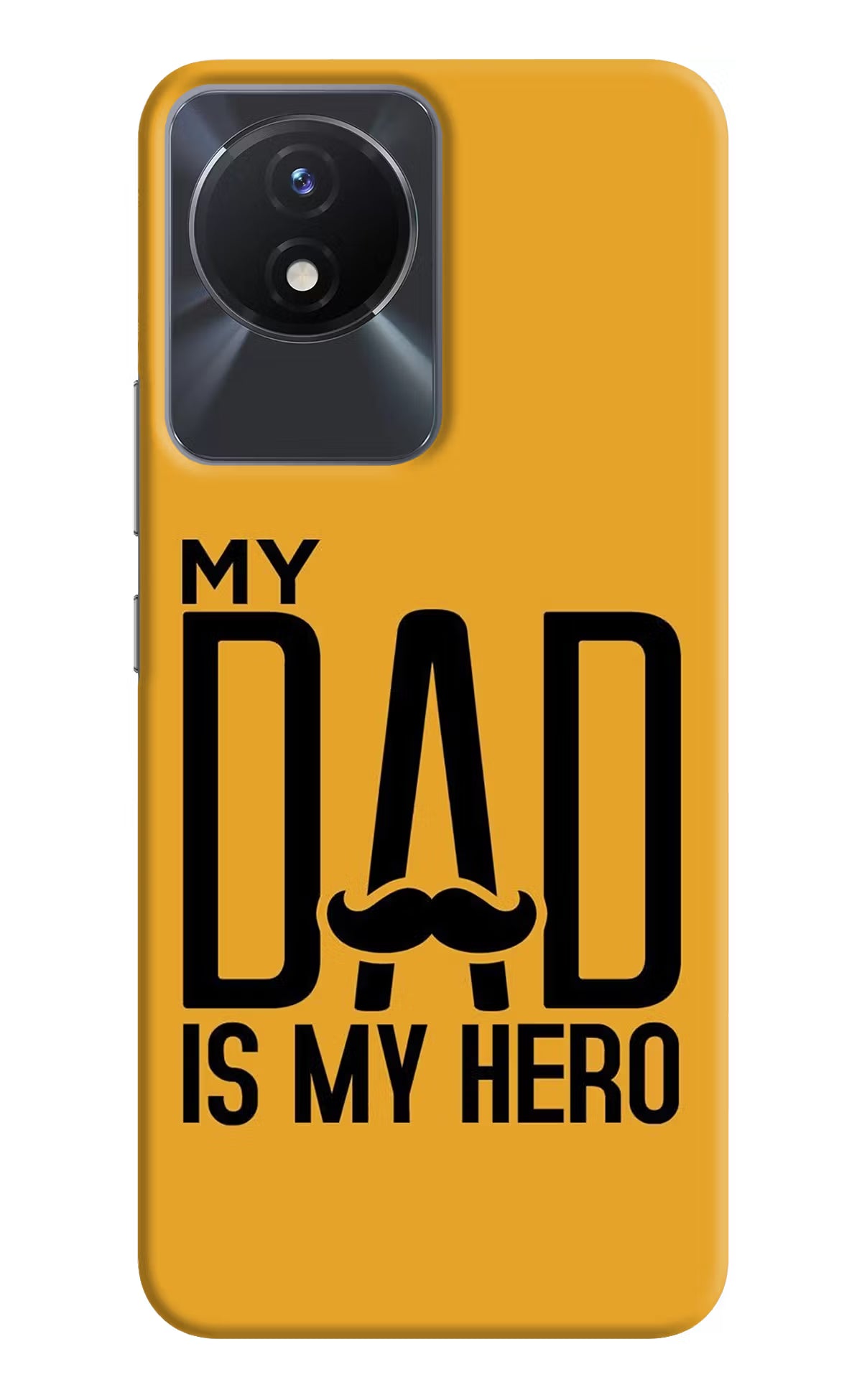 My Dad Is My Hero Vivo Y02/Y02T Hard Case Back Cover by Casekaro