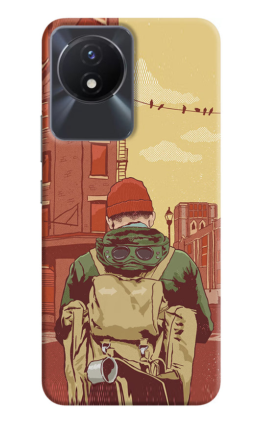 Adventurous Vivo Y02/Y02T Hard Case Back Cover by Casekaro
