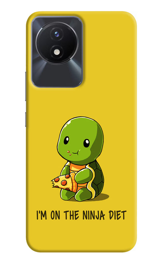 I'm on Ninja Diet Vivo Y02/Y02T Hard Case Back Cover by Casekaro