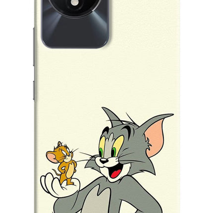 Tom & Jerry Vivo Y02/Y02T Hard Case Back Cover by Casekaro
