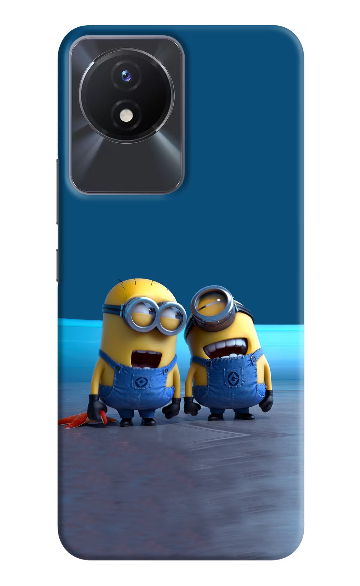 Minion Laughing Vivo Y02/Y02T Hard Case Back Cover by Casekaro