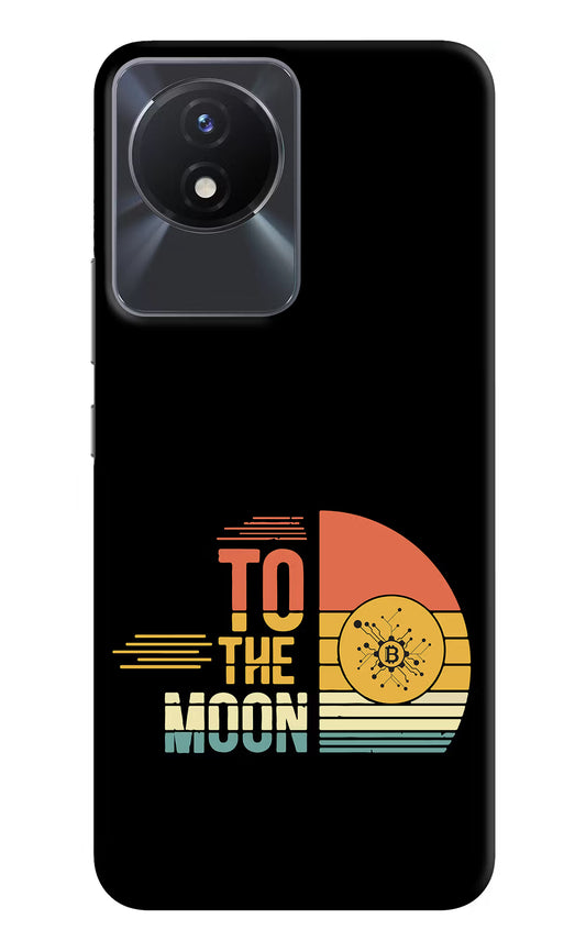 To the Moon Vivo Y02/Y02T Hard Case Back Cover by Casekaro
