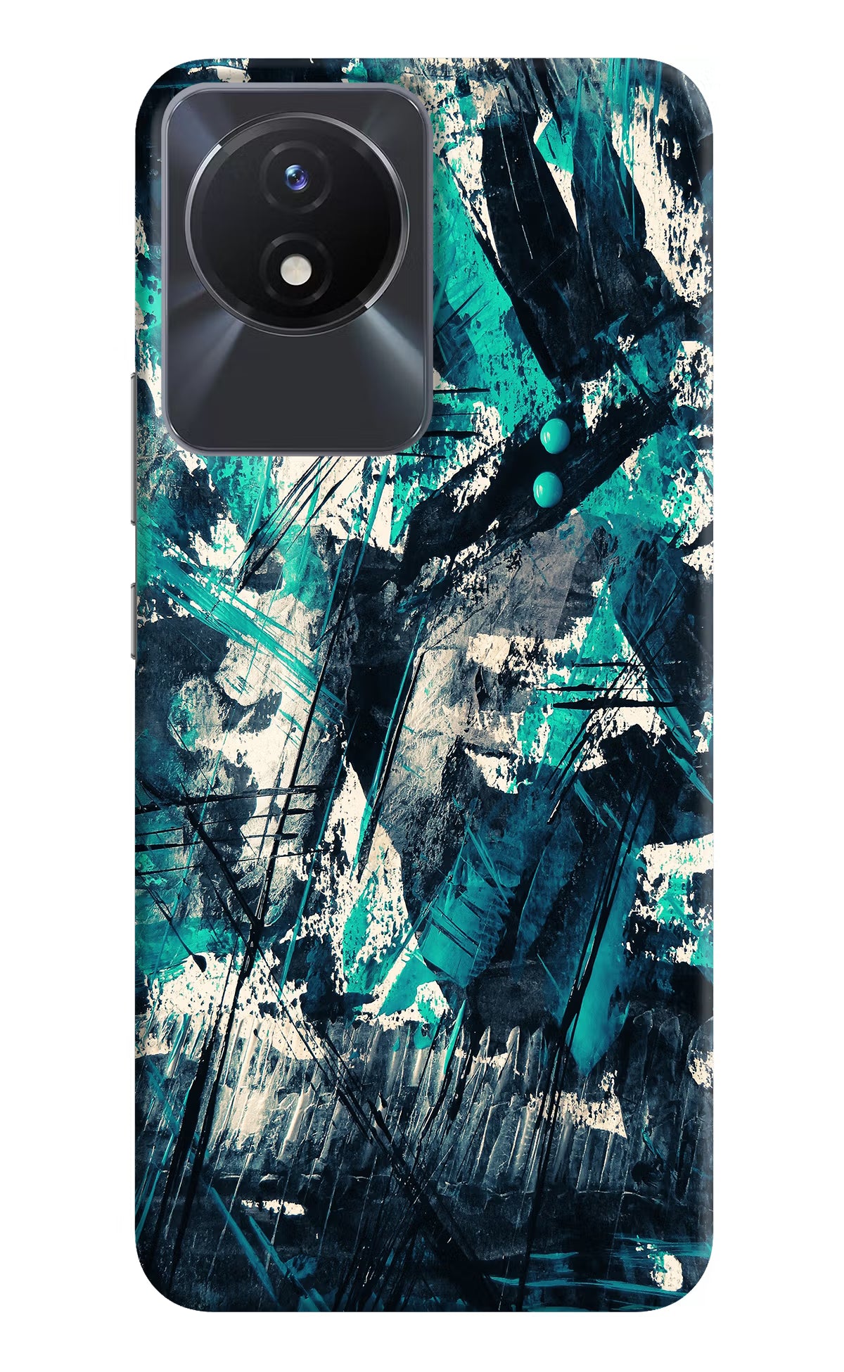 Artwork Vivo Y02/Y02T Hard Case Back Cover by Casekaro