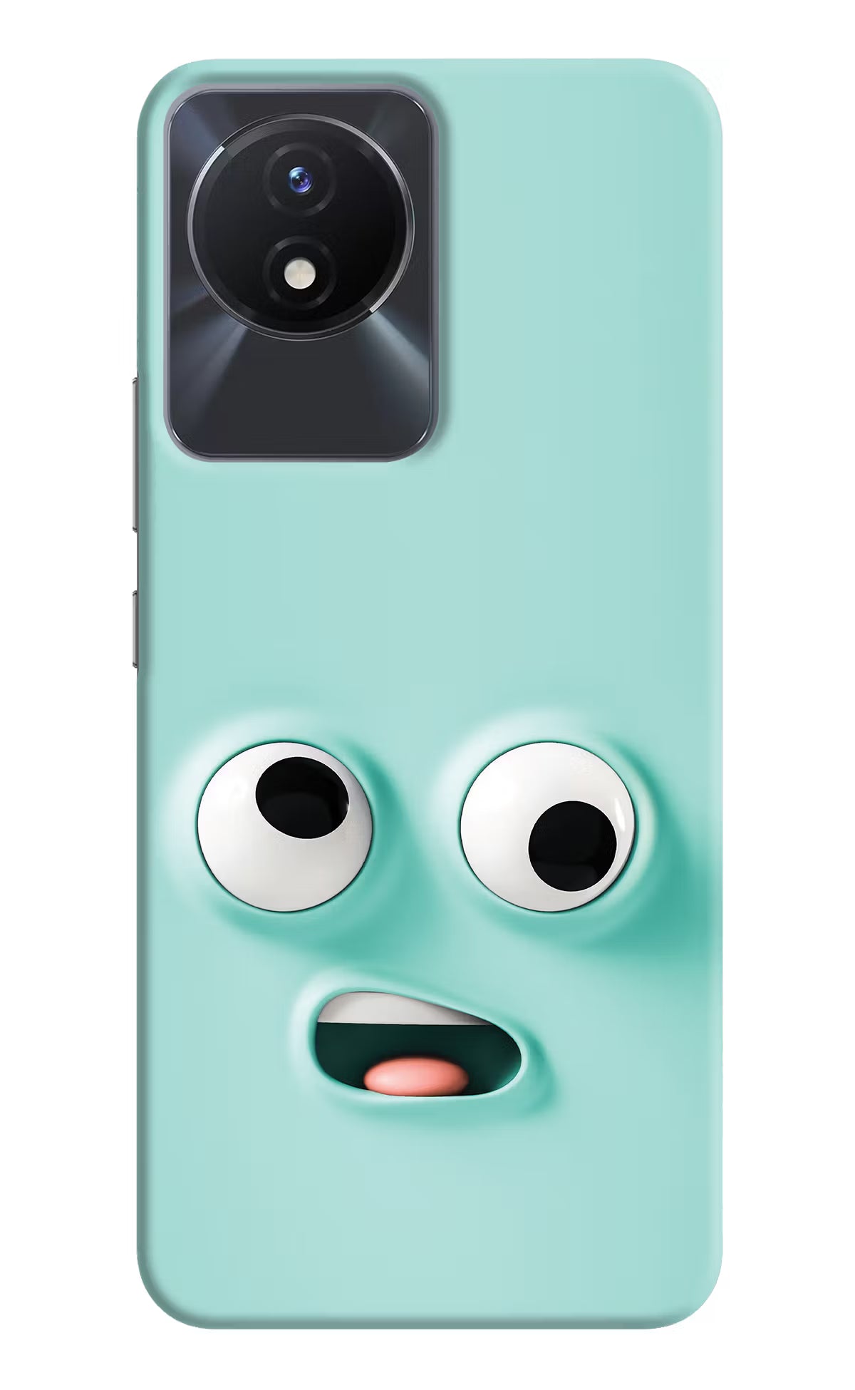 Funny Cartoon Vivo Y02/Y02T Hard Case Back Cover by Casekaro