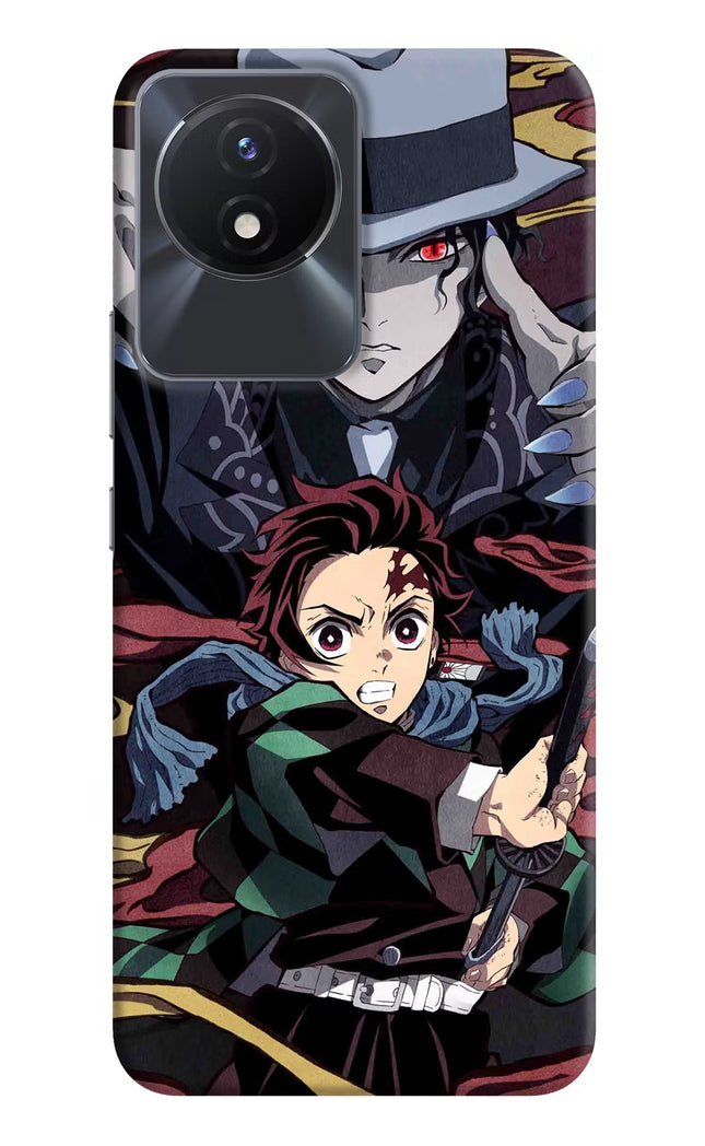 Demon Slayer Vivo Y02/Y02T Hard Case Back Cover by Casekaro