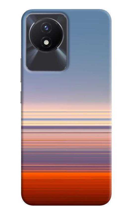 Morning Colors Vivo Y02/Y02T Hard Case Back Cover by Casekaro