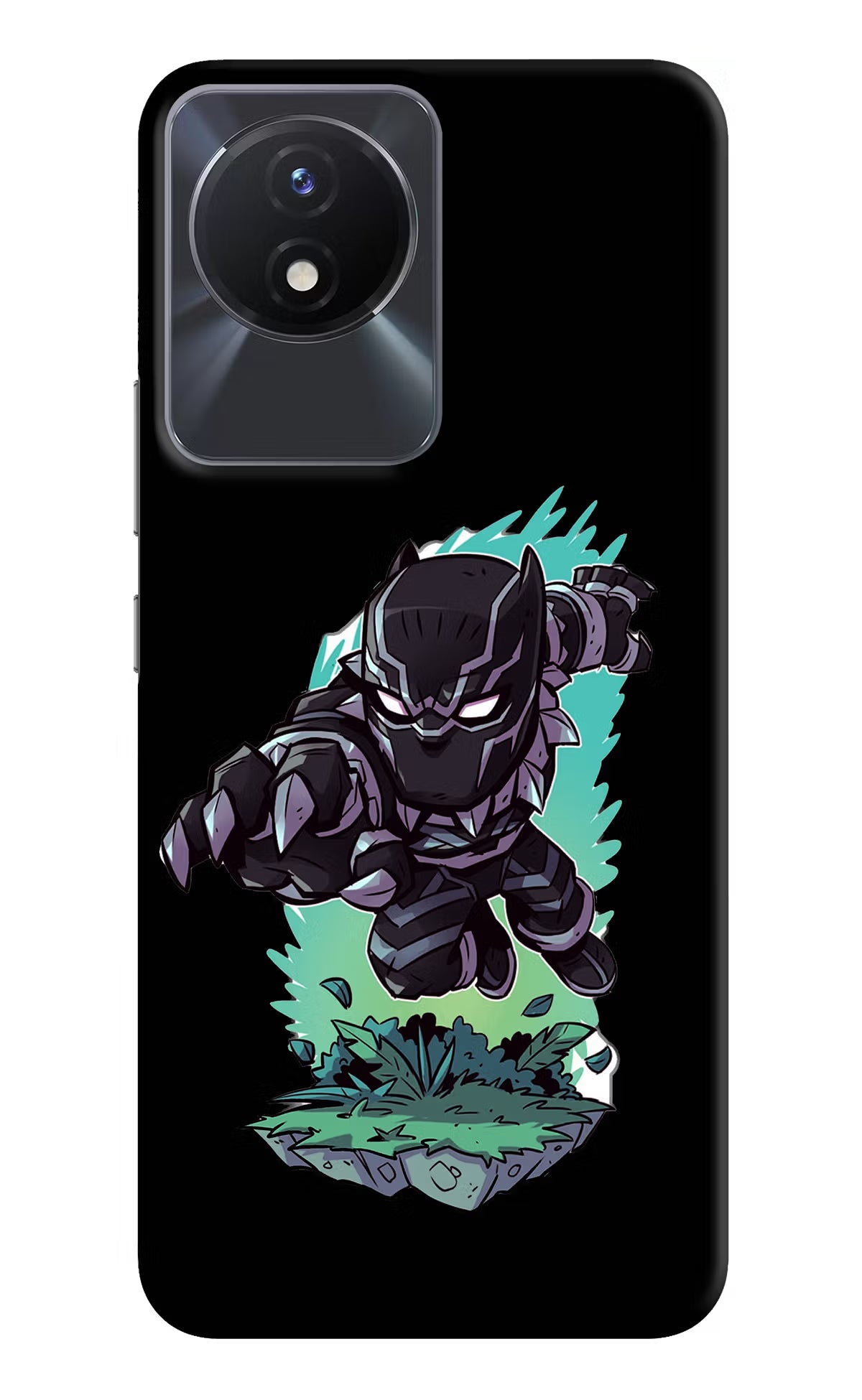 Black Panther Vivo Y02/Y02T Hard Case Back Cover by Casekaro
