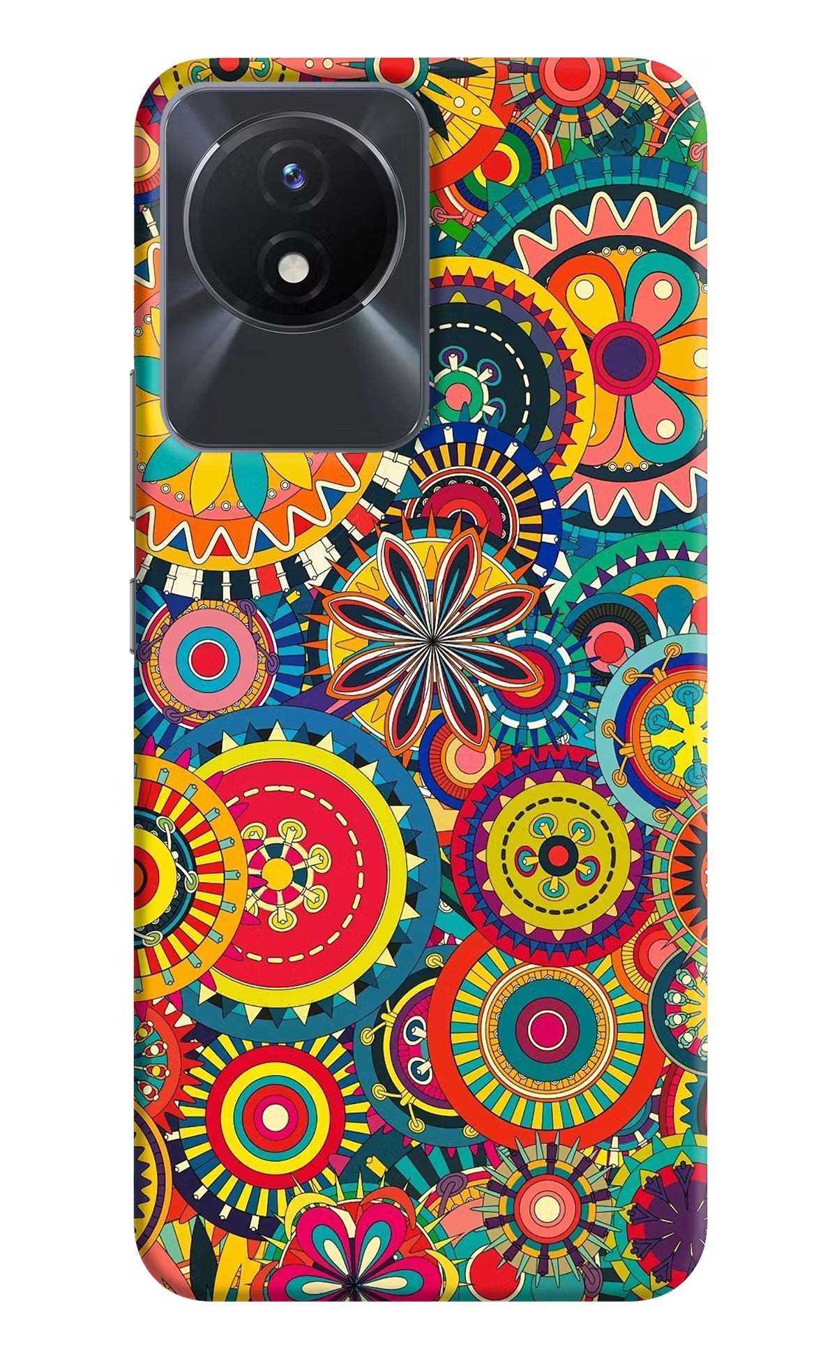 Gol Gol Art Vivo Y02/Y02T Hard Case Back Cover by Casekaro
