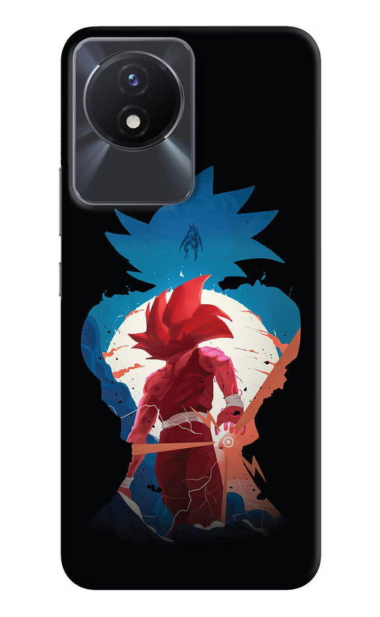 Goku Vivo Y02/Y02T Hard Case Back Cover by Casekaro