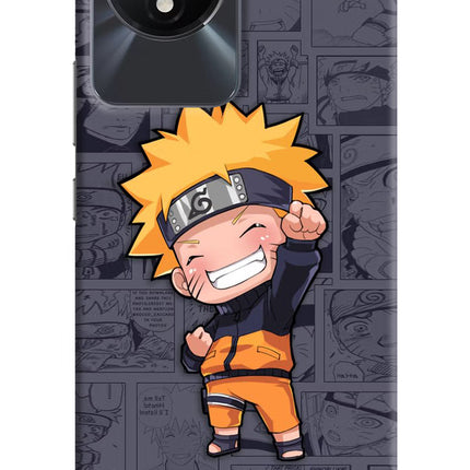 Chota Naruto Vivo Y02/Y02T Hard Case Back Cover by Casekaro