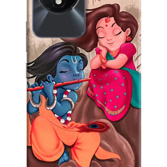 Radhe Krishna Vivo Y02/Y02T Hard Case Back Cover by Casekaro