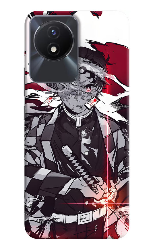 Demon Slayer Vivo Y02/Y02T Hard Case Back Cover by Casekaro